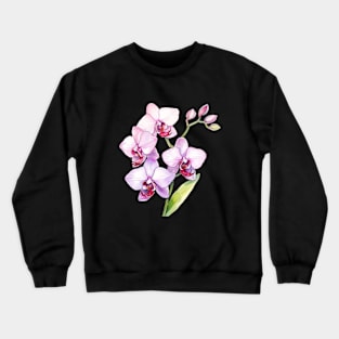 Cute Orchid Art Crewneck Sweatshirt